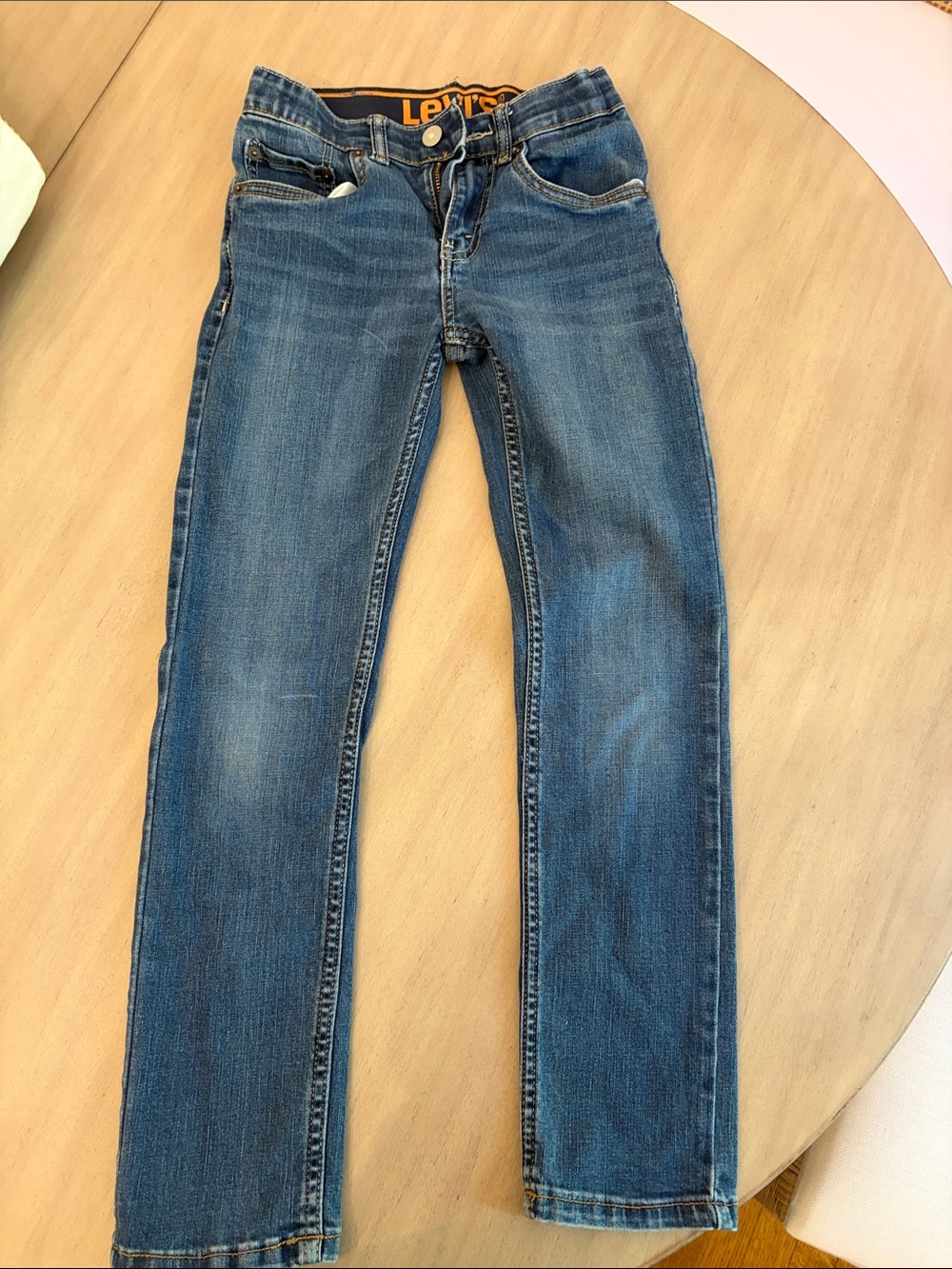 Levi's Women's Medium Blue Straight-Leg Jeans